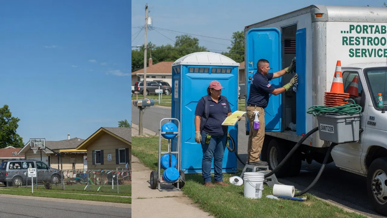 Portable Toilet Rental in Hidalgo, IL near me